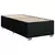 VIDAXL Box spring postelja z vzmetnico črna 100x200 cm blago