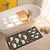 Lessentiel Maison Set prostirki za kupatilo Asr15, 2 dela, Crna