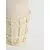 Aberto Design Vaza Grand Terracota, 16x26x16 cm, Krem
