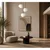 BRILAGI - Luster na sajli PEBBLES 3xE27/40W/230V prečnik 42 cm crna