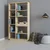Hanah Home Polica 80,4x188,6x25cm Hrast
