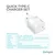 Kućni punjač Pluginn PI-D61S, PD3.0, PPS, 20W sa PD iPhone lightning kablom beli