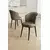 HANAH HOME Set stolica (2 dela) Risa Cappuccino Black