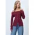 Trend Alacati Stili Ženska bluza Alc-X14527, Bordo