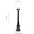 Lessentiel Maison Spoljna lampa BSU-68160-BKR-M2-BOP, 90 cm, Podna, IP65, E27, 60W, Braon