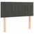 Box spring krevet s madracem tamnosivi 100x200 cm baršunasti