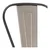 shumee Barski stol Paris Back 75 cm kovinski, navdihnjen s Tolixom