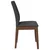 vidaXL Jedilni stoli z blazinami 2 kosa Brown Solid Wood Rubber