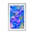 Plakat s paspartujem pastelna abstraktna umetnost - 30x45 white