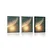 Plakat pogled iz vesolja - 20x30 black