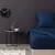 De Petrol Blue Satenska Fitted Plahta