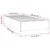 Vidaxl Posteljni okvir brez vzmetnice temno siv 90x200 cm blago