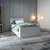 Hanah home Krevet Sofia 100x80x193cm Crni