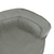 Ergonomski madrac za pse 60 x 42 cm sivi izgled platna