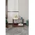 Hanah Home Sto za dnevnu sobu Bookcase 2-, Braon