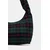 Torbica Tommy Jeans zelena barva, AW0AW18310