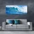 tulup.si Slika na platnu Waves sea sky oblaki 120x60 cm