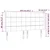 LED uzglavlje crno 163 x 16 x 118/128 cm od tkanine