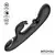 InToYou Patty Rotating Ball Rabbit Vibrator 3 Motors Black