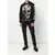 Philipp Plein - dollar skull print hoodie - men - Black
