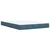 vidaXL vidaXL Box spring postelja z vzmetnico modra 140x190 cm žamet, (21306266)