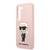 Originalna maska Karl Lagerfeld NFT Ikonik za Samsung Galaxy S23 - pink