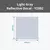 Bambu Lab Light Gray Reflective Decal Sheet - 1 set.
