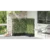 Vrtna saksija 5 pcs Crna 120 x 120 x 126 cm Plastika