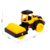 shumee TRAKTOR Z VALJARJI, PREMIČNIMI ELEMENTI GRADBENEGA VOZILA, VELIK VALJ, MOČNA KOLESA 7044