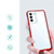 Hibridna futrola 3 u 1 za Samsung Galaxy S23 - Crvena KP24558