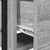 Toaletni stol Siva Sonoma 100 x 36,5 x 136 cm Konstruirano drvo