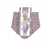 BIBS x Liberty set portikla i lancic Chamomile Lawn Violet Sky