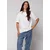 Organic bela majica - Organic boyfriend tee off white