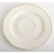 Skodelica s krožnikom, bel porcelan