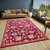 Rdeča preproga 160x235 cm Orient Caracci - Hanse Home