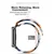 Chensong Zamenska narukvica za pametni sat za Xiaomi Smart Band 8, Šarena