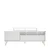 Hanah Home TV Komoda Tvr-511-Dd-1, 150x53x40 cm, Bela