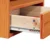 Noćni ormarić s ladicama 2 pcs Vosak smeđa 38 x 36 x 29,5 cm