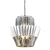 Milagro Kristalni lestenec Milagro Donna Chrome – 9 x E14