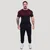 GymBeam OG1 Seamless T-shirt Black/Red