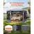 VEVOR Paviljon ekraani telk 3.6x3.6x2.2 m hall