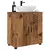 Kupaonski ormar s pohranom s vratima Staro drvo 61 x 35 x 64 cm