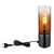 Globo 21000TG - Stona lampa ANNIKA 1xE27/25W prečnik 9 cm crna/bakarna