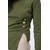 Trend Alacati Stili Ženska bluza Alc-X14716, Kaki