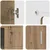 Set TV komoda FLORIN 3 pcs Umjetnički hrast Konstruirano drvo