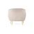 Atelier del Sofa Fotelja Eses Beige 82x82x70cm Bež