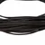 Vidaxl Usnjena vrvica Temno rjava O1,5 mm x 5 m Usnje