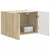 TV zidni ormar Sonoma hrast 59,5 x 31 x 40 cm Konstruirano drvo