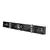 BRILAGI - Luster na sajli PEBBLES 3xE27/40W/230V crna