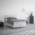 Boxspring Krevet Miami-Exklusiv-Lager 120/200 cm , siva